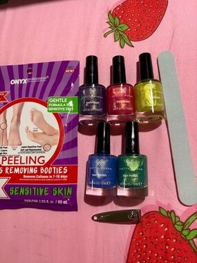 Nail Polish Set - Multi Color (5 Bottles)